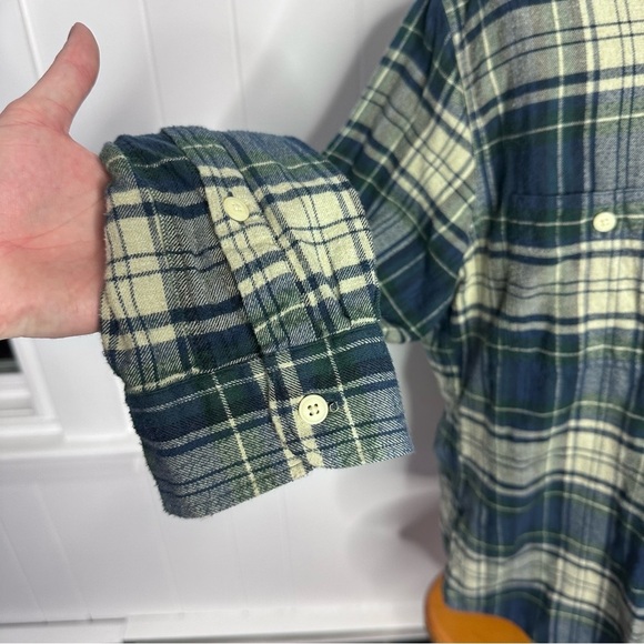 J Crew Slim Fit Flannel Shirt - Picture 5 of 9